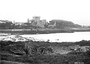 Quintin Castle viewed from the sea