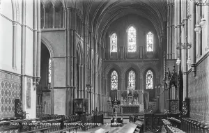 Choir Prints: The Quire Facing East, Rochester Cathedral