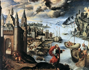 Diego Collection: QUISPE TITO, Diego (1611-1681). Christ calling St