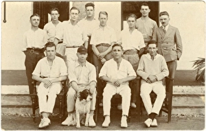 Addison Gallery: R. A. F. Aircraft park, Lahore India, Cricket team
