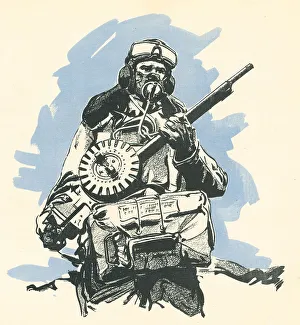 Nicolson Prints: R. A. F. Gunner