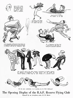 Inaugural Prints: R. A. F. Reserve Flying Club Display spectators