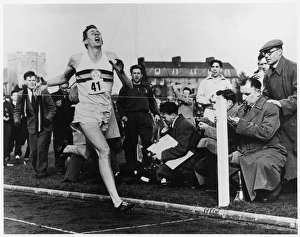 Britain Gallery: R. Bannister Runs Mile