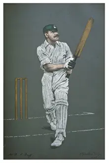 Reggie Prints: R a Duff - Cricketer