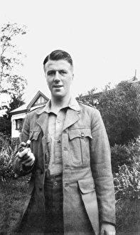 Images Dated 16th June 2016: R E Herring, MC, British soldier, WW1