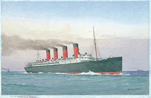 Fred Prints: R. M. S. Lusitania