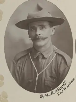 Scoutmaster Prints: R Nicoll, 2nd Western Scout Troop, Johannesburg