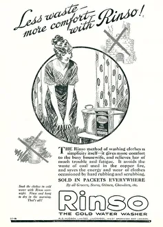 Idea Prints: R. S. Hudson Rinso Advertisement