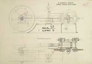 Nasmyth Prints: R Wilsons patent improved variable cut off motion