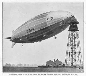 Air Ship Gallery: R101 at Cardington - 1