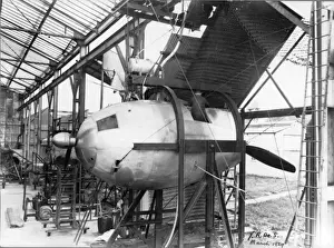R101 engine car on a testbed