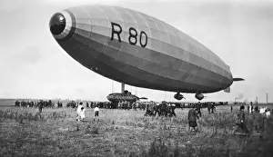 Barrow Prints: R80 Airship at Barrow