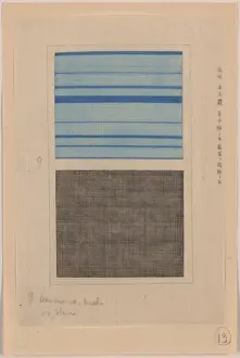 Weave Prints: Ra (Usumono gauze weave) Sha gauze weave with stripes