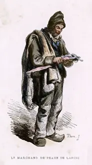 RABBITSKIN SELLER 1850