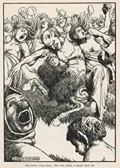 Satan Prints: Rabelais / Gargantua / Devil