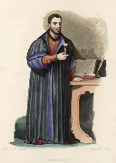 1553 Prints: Rabelais (Triqueti)
