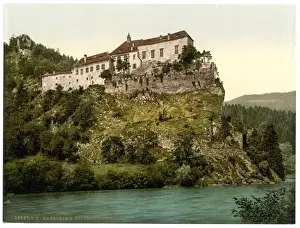 Styria Prints: Rabenstein, near Frohnleieten (i. e. Frohnleiten), Styria, A