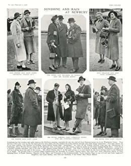Horseracing Prints: Races at Newbury