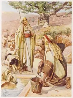 Thinks Prints: Rachel at the Well