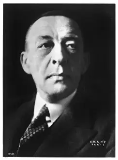 Sergei Prints: Rachmaninov (Postcard)