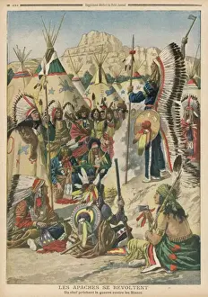 Apache Prints: Racial / Apache Meeting