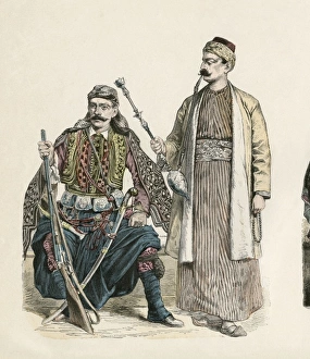 Images Dated 5th January 2012: Racial / Arabs / Lebanon 19C