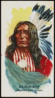 Blackfoot Prints: Racial / Black Eye / Sioux