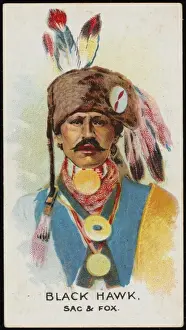Sacs Prints: Racial / Black Hawk / Sacs