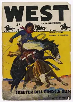 Cowboys Prints: Racial / Cowboy / West 1913