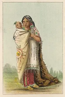 Squaw Prints: Racial / Cree Squaw C1830