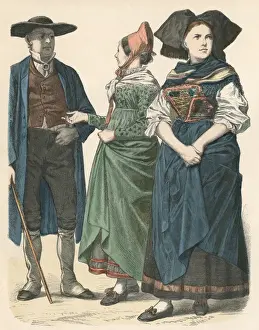 Alsace Prints: Racial / French Alsace