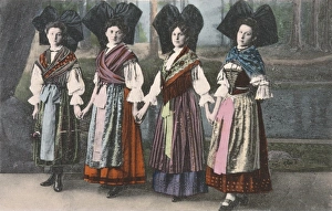 Images Dated 28th December 2011: Racial / French Alsace