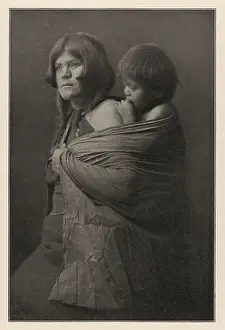 Hopi Prints: Racial / Hopi Mother / Child