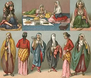 Images Dated 7th September 2012: Racial / Iran / Women 19C