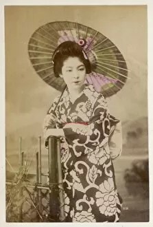 Japanese Prints Collection: Racial / Japan / Geisha 1900