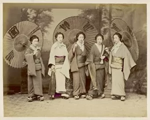 Japanese Prints Collection: Racial / Japan / Geishas