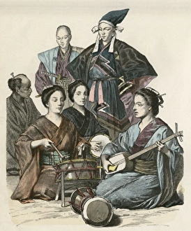 Images Dated 5th January 2012: Racial / Japan / Musicians