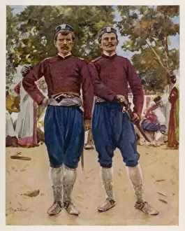 Balkans Prints: Racial / Montenegro 1913