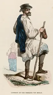 Muscovite Prints: Racial / Muscovite Man