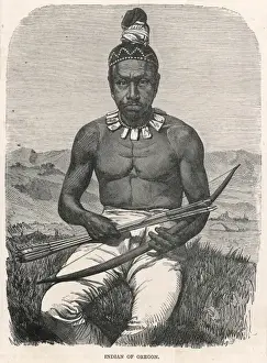 Oregon Prints: Racial / Native American