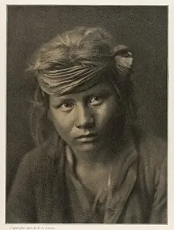 Navajo Prints: Racial / Navajo Boy 1900