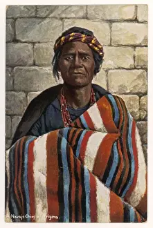 Arizona Prints: Racial / Navajo Chief