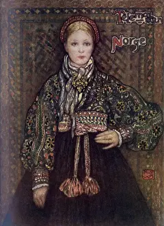Racial / Norway / Girl 1905