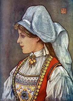 Hardanger Prints: Racial / Norway / Hardanger