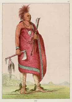1830 Collection: Racial / Osage Chief C1830