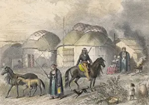 Russians Prints: Racial / Russia / Bashkirs