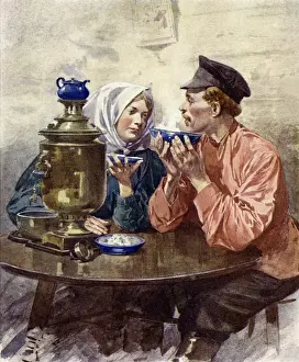 Samovar Prints: Racial / Russia / Samovar