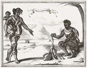 Suckling Prints: Racial /s Africa / Natives