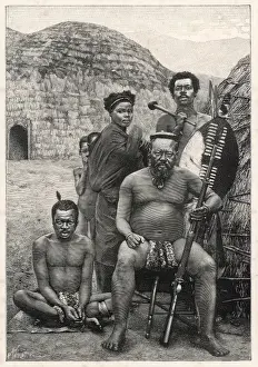 Zulus Prints: Racial /s Africa / Zulus