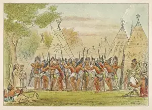 Chiefs Prints: Racial / Sioux Dance C1830